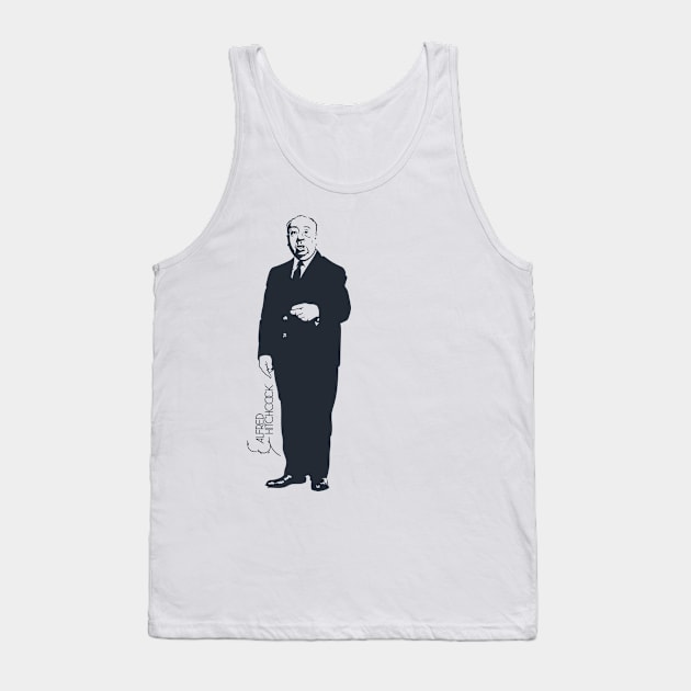 Alfred Hitchcock Tank Top by Frajtgorski